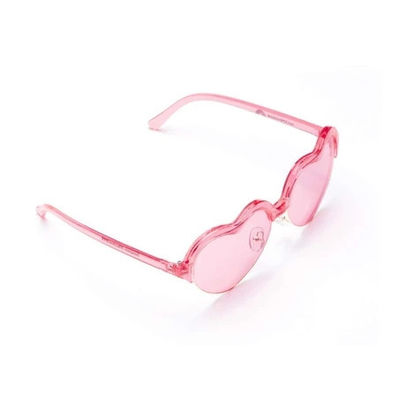 Kacamata Wanita Mewah Kacamata Wanita Kacamata Hati Permen Warna Bingkai Besar Dalam Kacamata Matahari