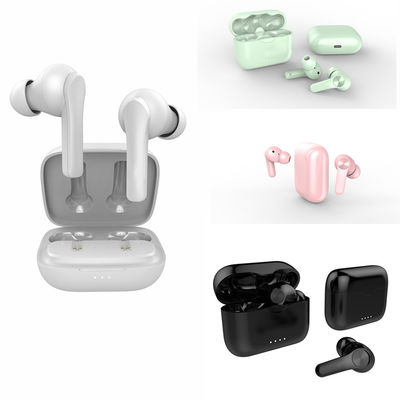 TWS Earphone Bluetooth 5.0 Headphone Nirkabel Untuk Olahraga Putih